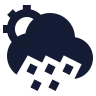 Sun Cloud Angled Rain 02 icon preview
