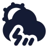 Sun Cloud Angled Rain Zap 02 icon preview