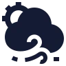 Sun Cloud Fast Wind 02 icon preview