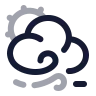 Sun Cloud Fast Wind 02 icon preview