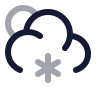 Sun Cloud Mid Snow 01 icon preview