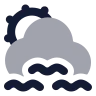 Sun Cloud Slow Wind 02 icon preview