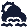 Sun Cloud Slow Wind 02 icon preview