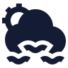 Sun Cloud Slow Wind 02 icon preview