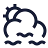 Sun Cloud Slow Wind 02 icon preview