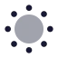 Sundim icon with bulk rounded style