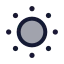 Sundim icon with duotone rounded style