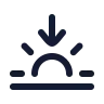 Sunset icon preview