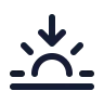 Sunset icon preview