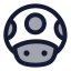 Supermariotoad icon with duotone standard style