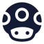 Supermariotoad icon with solid sharp style