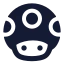 Supermariotoad icon with solid standard style