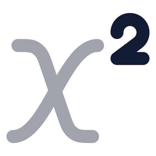 Superscript Icon in Bulk Rounded style
