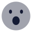 Surprise icon with bulk rounded style