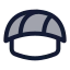Sushi icon with duotone standard style