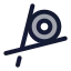 Sushi icon with duotone standard style