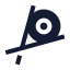 Sushi icon with solid sharp style
