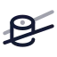 Sushi icon with twotone rounded style