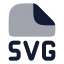 Svg icon with bulk rounded style