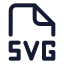 Svg icon with stroke standard style