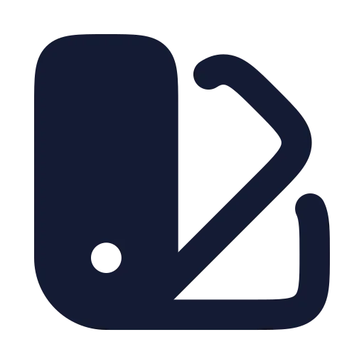 Swatch Book Icon in Solid Rounded style