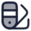Swatch icon with duotone rounded style