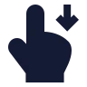 Swipe Down 01 icon preview