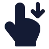 Swipe Down 01 icon preview