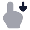 Swipe Down 02 icon preview