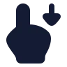 Swipe Down 02 icon preview