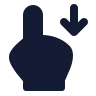 Swipe Down 02 icon preview