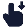 Swipe Down 03 icon preview