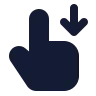 Swipe Down 03 icon preview