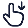 Swipe Down 03 icon preview