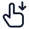 Swipe Down 03 icon preview