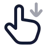 Swipe Down 03 icon preview