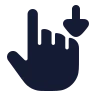 Swipe Down 07 icon preview