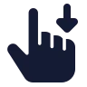 Swipe Down 07 icon preview