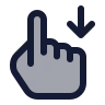 Swipe Down 08 icon preview