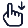 Swipe Down 08 icon preview