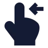 Swipe Left 01 icon preview