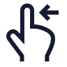 Swipe Left 01 icon preview