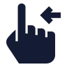 Swipe Left 08 icon preview