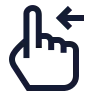 Swipe Left 08 icon preview