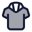 Tshirt icon with duotone standard style