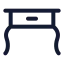 Table icon with stroke standard style