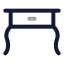 Table icon with twotone rounded style