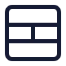Table Cells Split icon preview