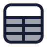Table icon preview