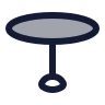 Table Round icon preview